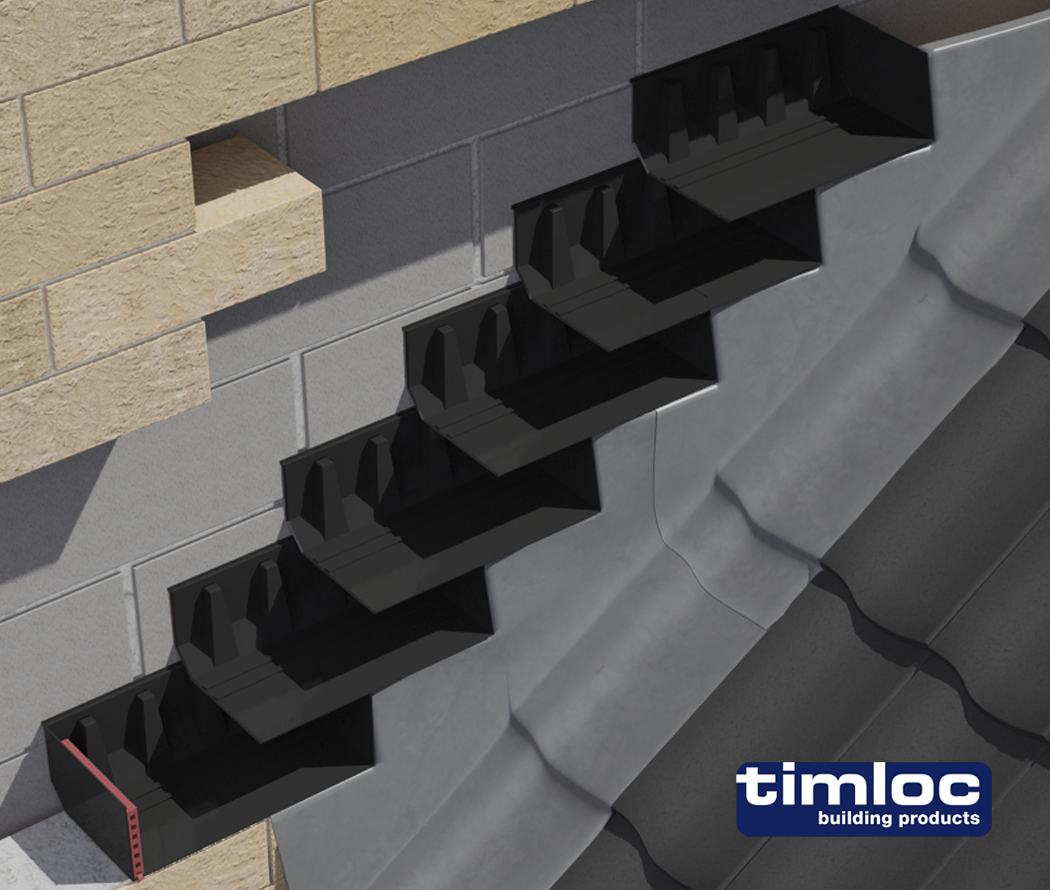Timloc House Everdry Stepped Cavity Trays for Stonework - Timloc Building Products