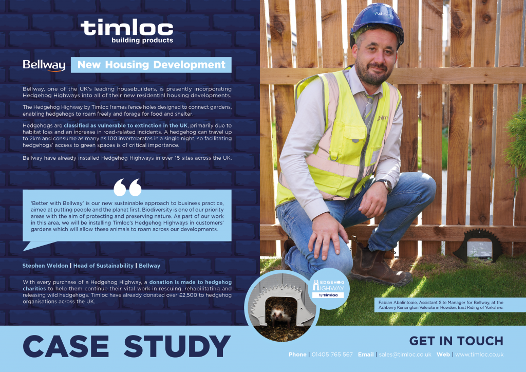 Timloc House Bellway | New Housing Development - Timloc Building Products