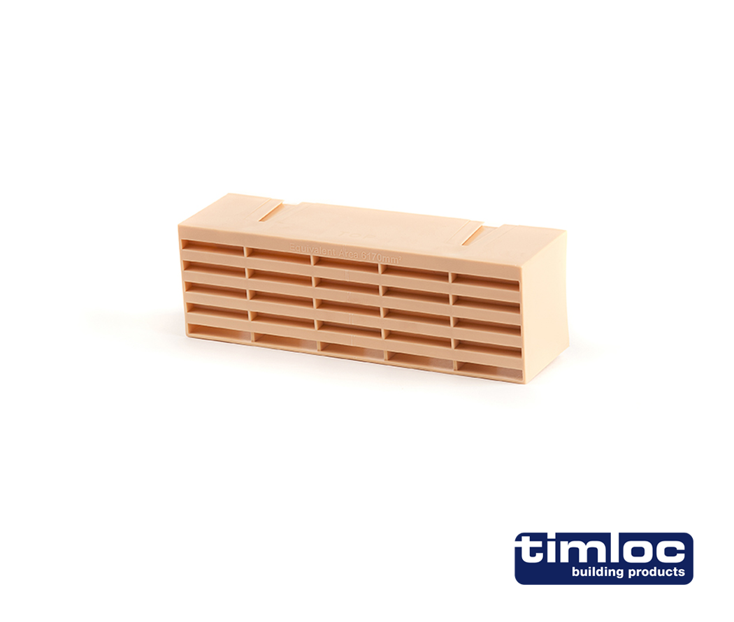 Timloc House 1201ABBU - 1201 Airbrick - Buff - Timloc Building Products