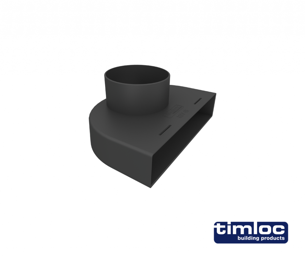 Vent Rib Adapter RTV-ADIS - Inline Sate Vent Adapter - Timloc Building Products